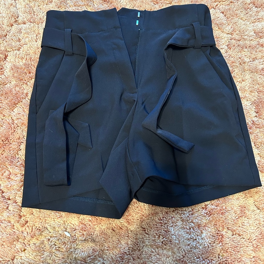 Navy blue business shorts